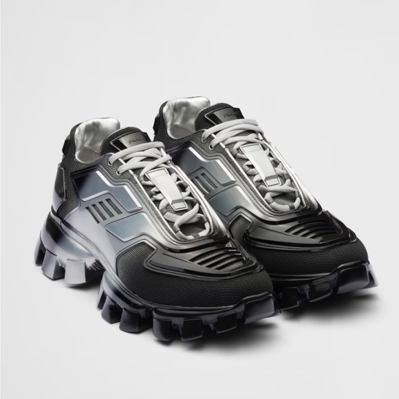 BRAND NEW PRADA CLOUD BUST SILVER AND BLACK - Picture 2 of 14